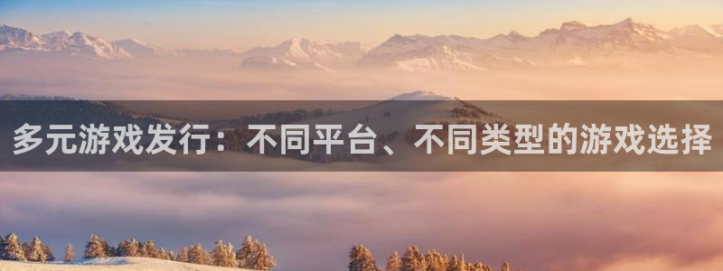 广州完美电竞官网足球俱乐部：多元游戏发行：不同平台、不同类型的游戏选择