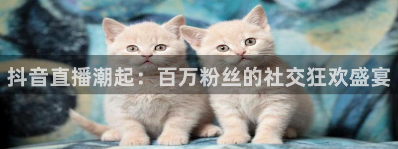 极速体育nba 直播吧：抖音直播潮起：百万粉丝的社交狂欢盛宴